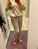 Thicken Women Pencil Pants Autumn Winter Trousers OL Style Female Work Suit Pants Loose Female Trousers Capris 6648
