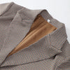 Elegant Plaid Stand Collar Jacket Shorts Set Women Full Sleeve Belted Buttons Blazer Suit Lady Commute Street Outfits