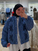 Women's Quilted Stand Collar Padded Jacket Long Sleeve Pocket Casual Fall Winter Coat