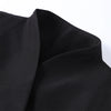 Cold Shoulder Blazer Women Elegant Double Breasted V-neck Long Sleeve Waist-Closed Jackets Spring Streetwear Lady
