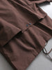 Safari Style Flowing Stand Collar Scarf Ribbons Long Sleeves Top Autumn Korean Style Solid Color Women's Coats