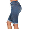Skinny Jeans for Women High Waist Stretch Denim Trousers Mom Jeans Knee Length Pencil Pants Casual Comfort Trousers Oversize