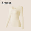 Seamless Thermal Underwear Women Sexy Ladies Autumn Winter Bottoming Shirt Trousers Female Single Layer Thermal Shaping Clothes