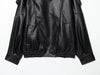 Chic Black Faux Leather Jackets Women Long Sleeve Buttons Elastic Oversized Coats Autumn Winter Streetwear