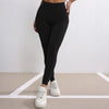 Women Fitness Lenggings With Side Pockets Female Full Length Leggings Running Pants Comfortable High Waist Yoga Pants