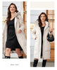 Women Winter Coat Long Thick Parkas Zip Up Warm Female Outwear Slant Pocket Drawstring Hem Women's Jackets 1107