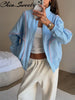 Casual Patchwork Women Coat Elegant Long Sleeve Zippers Pocket Stand Collar Female Outwear Autumn Winter Lady Streetwear