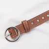 Women PU Leather Belt Hollow Out Loving Heart Ladies Waist Belt Personality Female Designer Jeans Pants Strap for Women Girls