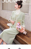 Elegant Tweed Two Piece Set for women Tassel Long Sleeve Jacket Coat + High Waist Skirt Sets Office Lady Suit