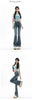 Women Jeans Cotton Denim Flared Pants Elastic Force Vintage Streetwear High Waist Slim Mom Harajuku Trousers Plus Length
