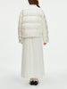 115.2G Filling Amount Stand-up Collar Chinese Style Down Coat For Women Jacquard Warm Casual Jacket 24FS14068