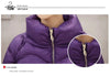 Winter Coats Women Warm Outerwea Cotton Padded Jackets Womens Clothing Belt Zipper Parkas Femme A-word Jacket