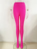 High Street Designer Women's Stretchy Leggings Pants Fluorescent Hot Pink