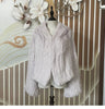 Real Rabbit Fur Hooded Coat Long Sleeve Women Casual Loose Knitted Genuine Fur Jacket With Hood Female Natural Fur Outwear