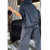 Velvet Long Sleeve Two Piece Set Women Elegant Commute Style Autumn Winter Leopard Printed Hoodies Sweatshirt Pants Outfits