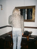 Vintage Leopard Cropped Coat Statement Faux Fur Spotted Jacket Autumn Casual Chic Women Street Outfits