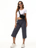 Women Casual Cropped Capris Cargo Pants, Outdoor Lightweight Capris Yoga Flared Pants, Breathable Quality Sweatpants