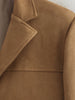 Women's Jacket Old money Jackets Brown Leather Suede Jacket Coat Vintage Demi-season Jacket Autumn Winter Outerwears
