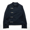 Vintage Zip Up Stand Collar Cargo Jacket Women Autumn Harajuku Long Sleeve Streetwear Pockets Drawstring Hem Coat Y2K Hoodle