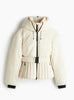 Casual Belted Hooded Cotton Coats Women Solid Full Sleeve Stand Collar Zipper Padded Coat Lady Winter Daily Street Wear