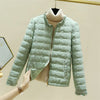 Women Jacket Autumn Winter Korean Loose Lightweight Casual Warm Down Cotton parkas Female Outwear Overcoat Lady Tops