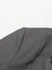 Chic Solid Spliced Lace Edge Blazers for Women Notched Collar Long Sleeve Temperament Designer Coats Female Clothes Style