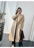 101801 Women Coat Winter Women's Jacket 10% Cashmere 90% Wool Classic Camel Wool Coat