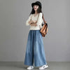 baggy jeans Women y2k Casual Streetwear Denim Pants Wide leg Street Style Vintage High Waist Pockets ripped Jean Femme