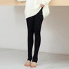 Autumn Winter Fleece Lined Pearl Velvet Over-the-Knee Leggings for Women Thickened Warm Tights for Cold Weather