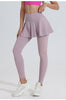 Yoga Pants Women's High Waist Tennis Skirt Fitness Speed Drying Running Pocket Sports Skirt Tight Pants