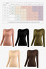 Seamless Thermal Underwear Women Sexy Ladies Autumn Winter Bottoming Shirt Trousers Female Single Layer Thermal Shaping Clothes