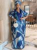 African Dresses for Women Traditional Africa Clothing Dashiki Ankara Bazin Gown Abayas Robe Muslim Kaftan Maxi Long Dress