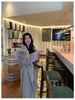 French Lazy Autumn Winter Hooded Double Faced Cashmere Coat Mid Length Real Fox Fur Collar Wool Warm Coat Women