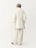 Winter Women's Commute Stand Collar Direct Down Fill Trench Style Down Puffer Coat Warm Thick Quilted Outerwear
