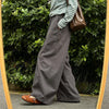 Japanese Style Baggy Machete Pants Women Retro Literary Streetwear Wide Leg Pants Female Spring Autumn Loose Casual Trousers