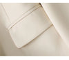 Autumn Winter Women Blazer Ladies Long Sleeve Formal Jacket Coat Black Pink Apricot Blazers Female Casual Tops Outerwear