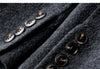 Women's 100% Wool Blazer Tailored Coat Winter Classic Suit Jacket Elegant Lady Warm Windproof Outerwear W54OA8778
