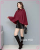 Women's Woolen Shaw Coat Autumn Winter Korean Version Short Ladies Jacket Temperament Elegant Femme Woolen Outerwear