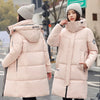 Winter Jacket Women Parka Hooded Thick Warm Long Down Cotton Coat Parkas Female Casual Outwear Overcoat Ladies