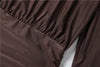 Elegant Shoulder Padded Dress Women Turtleneck Ruched Sexy Classic Office Commute Simple Peach Hip Slim Mini Bodycon