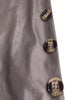 Classic Bodycon Lace-up Women's Dress Solid Hip Wrap Buttons Midi Short Dressses With Sleeves High Neck Woman Clothing