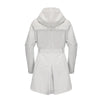 Spring Autumn Hooded Water-repellent Jacket with Belt Thin Casual Loose Trench Coat Women Windbreaker