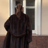 Women Faux Fur Overcoat Chic Lapel Long Sleeve Loose Fluffy Coat Lady Winter Warm Elegant Street Outerwear