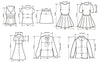 Double Sided Plaid Long Jackets For Women Single Breasted Long Sleeve Commute Street Female Trench Coat Autumn Chic Outwear