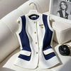Spring Autumn Suit Vest Women Sleevele Loose Korean Simple Casual Blazer Waistcoat Slim Coat Female Outerwear Top