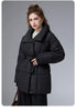 Women Winter Belted Jacket Elegant Stand Collar Windproof Puffer Coat Cotton Padded Thick Warm Snow Parkas Overcoat куртка