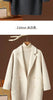 Double-sided Wool Coat Autumn Winter Women's Suit Collar Cocoon-neck Raglan Sleeves Small Lloose Versatile Pure Woolen Coat