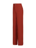 French Two Piece Sets for Women Stand Collar Long Sleeves Patchwork Button Top High Waist Pant Set Female