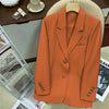 Autumn Long Sleeve Single Breasted Blazer Mujer Blazers For Womens Casual Coat Winter Jackets For Women Outerwear