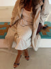 Women Oversized Stand Collar Trench Coat Loose Snap Button Full Sleeve Long Windbreaker Autumn Lady Casual Outfits